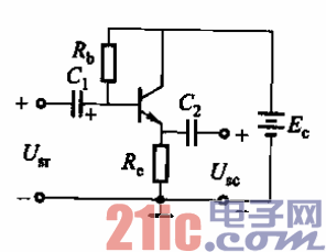 表15-3.三极管三种放大电路及特点-共集电极电路.gif
