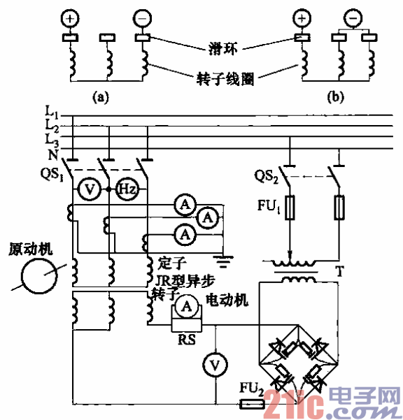 2.绕线式异步电动改为发电机的接线图.gif