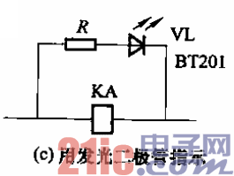 54.继电器、接触器工作状态指示电路c.gif