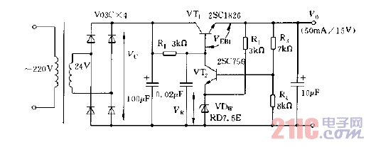 电路实例电路图（50MA,15V）.gif