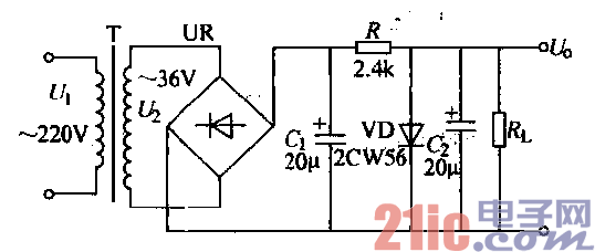18.并联型直流稳压电源电路.gif