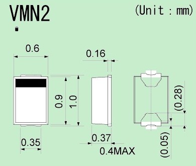 罗姆肖特基二极管外形尺寸图