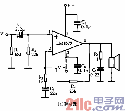 52.LM1875的应用电路-双电源.gif