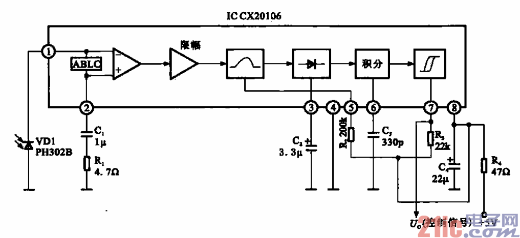 5.彩色电视机红外遥控接收电路.gif