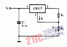 巧用CW317作横流源电路电路图