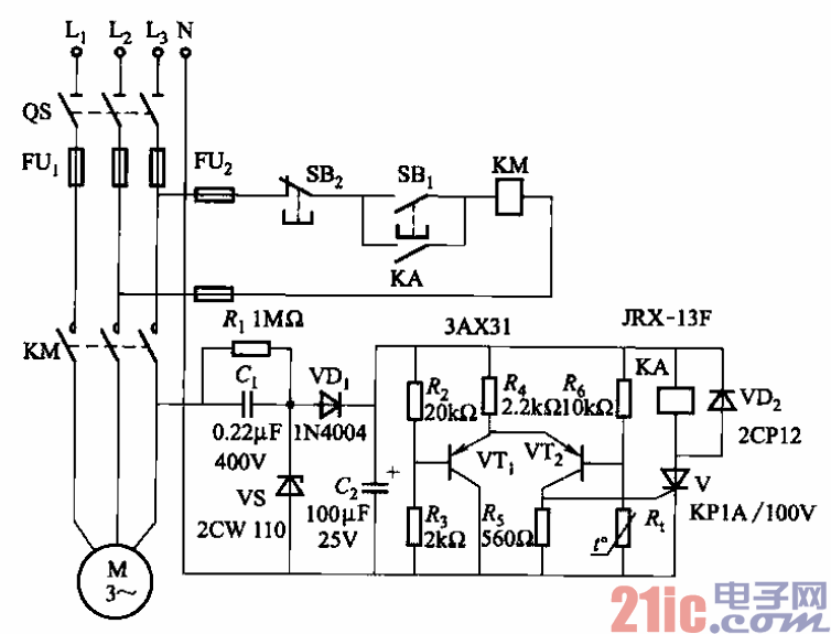 8.PTC三相异步电动机保护电路之七.gif