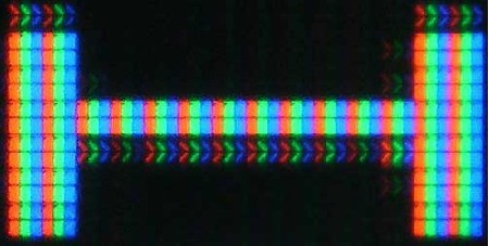 半像素分显液晶