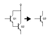 同极型达林顿管  NPN