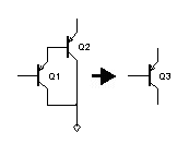 同极型达林管  PNP