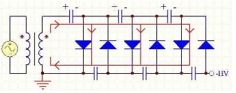 倍压整流电路的原理