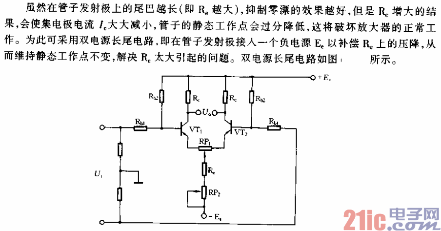 双电源长尾电路.gif