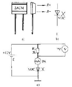 磁敏二极管参数测量电路图