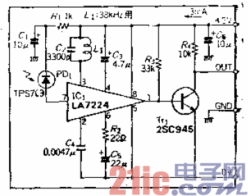 11.采用单片IC使电路简化的红外遥控接收电路.gif