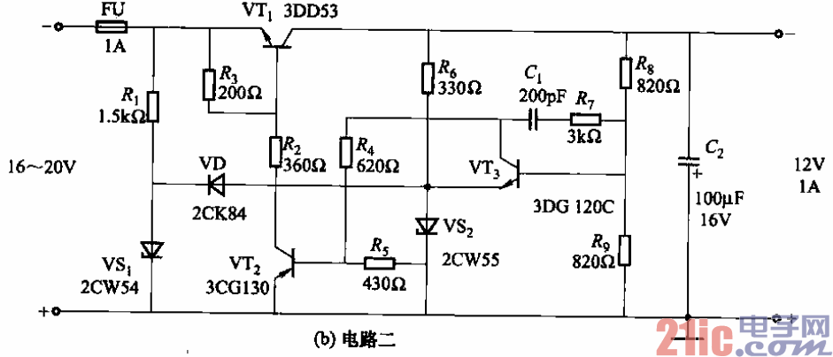 23.带有过载保护的低功耗稳压电源电路b.gif
