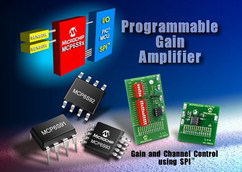 具有8级增益的SPI总线可编程增益放大器