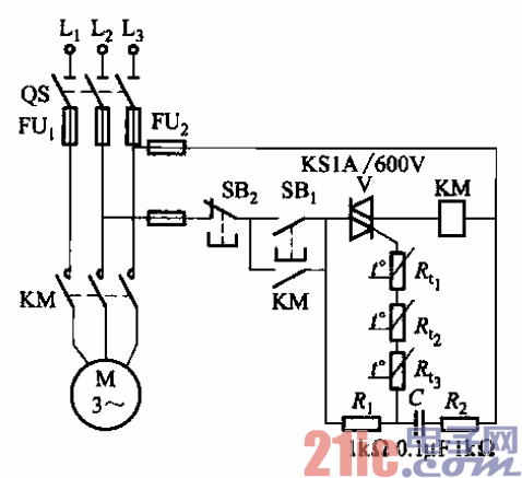 7.PTC三相异步电动机保护电路之六.gif