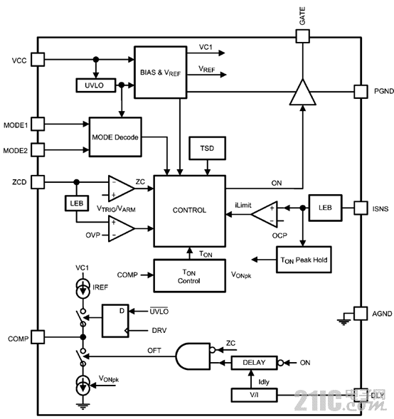 STK085-105音响IC电路图.gif