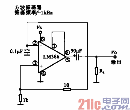 7.由运算放大器LM386构成的实用放大电路f.gif