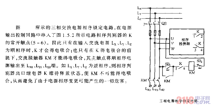 三相电源相序锁定电路.gif