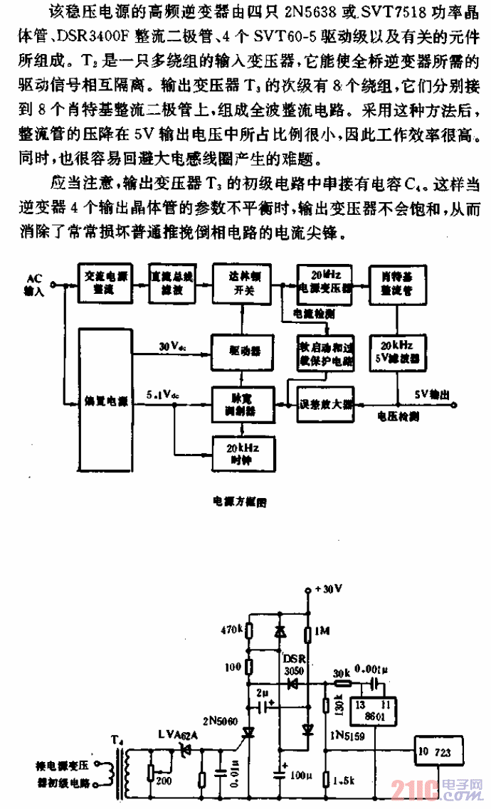 5V、200A的开关稳压电源电路.gif