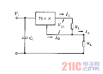 采用78XX构成的恒流源电路图.gif