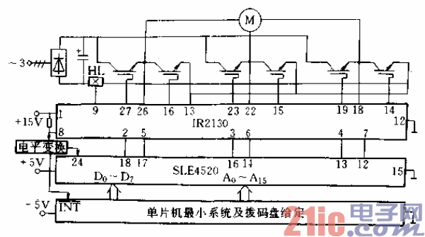 24.IR2130与单片机及SLE4520相结合用于三相变频系统图.gif