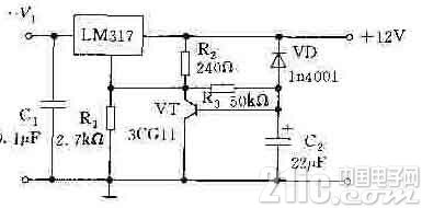 电容式软启动电路图