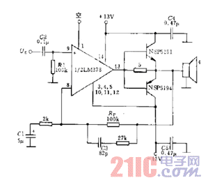 音频放大器电路图.gif