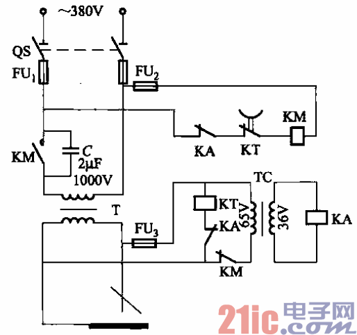 32.继电器式交流弧焊机空载自停电路之二.gif
