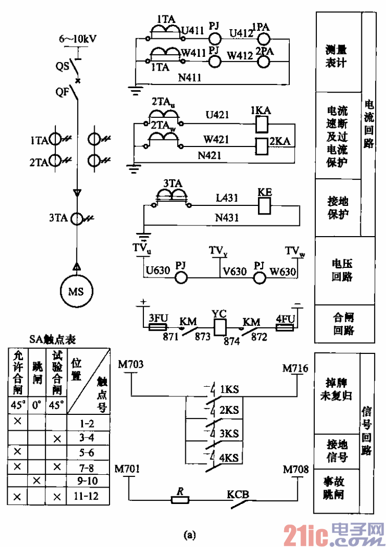 58.高压异步电动机综合保护电路a.gif