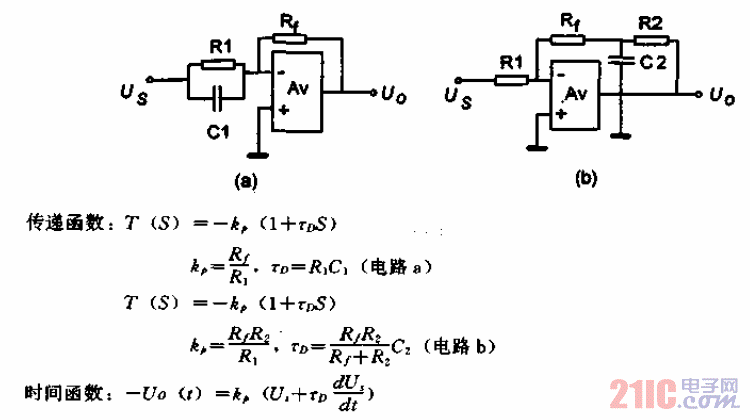 比例-微分（P-D）运算电路.gif