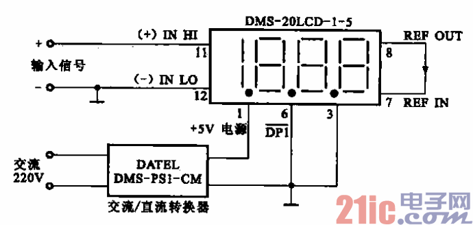 25.单端输入方式的电路（5V电源）.gif