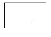 局部图像呈雪花状的闪烁