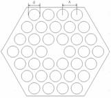 太赫兹波导光子晶体光纤截面