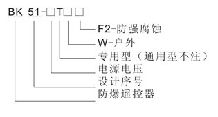 防爆遥控器型号及含义