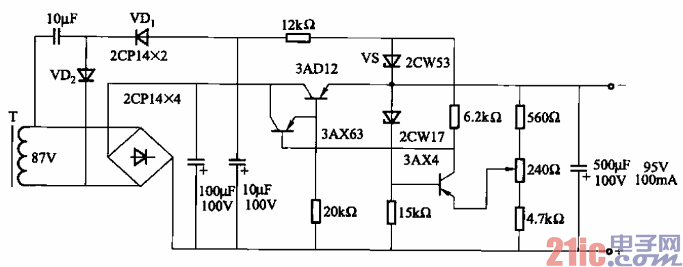 29.95V、100mA稳压电源电路.gif