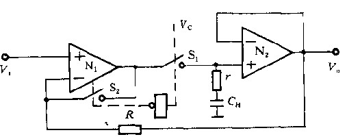 反馈型采样保持放大器