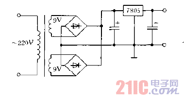 扩大电源变压器输出容量的电路图之一.gif