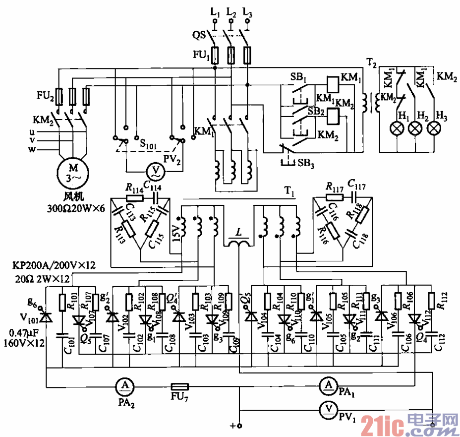 37.FGDF-3型三相低温镀铁电源主电路.gif