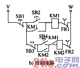 16.电动机顺序起动单独停止控制电路b.gif