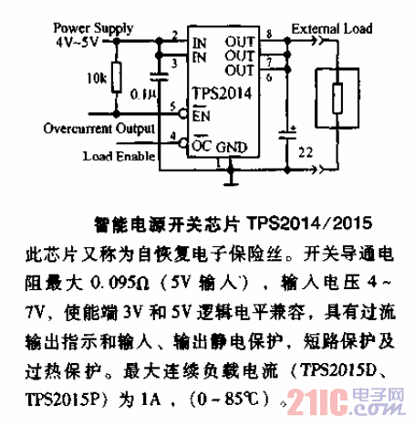 TPS2014智能电源开关芯片电路图.gif