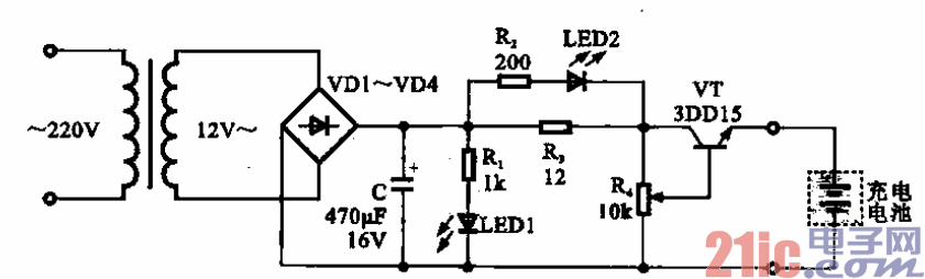 74.采用变压器降压方式的充电电路.gif