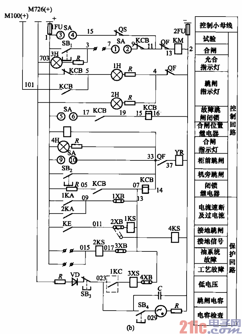 58.高压异步电动机综合保护电路b.gif