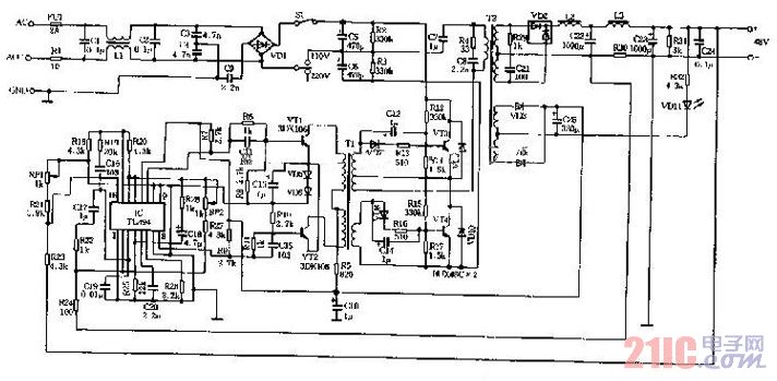 48V 3A开关电源电路图.jpg