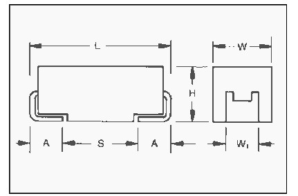 贴片钽电容的封装尺寸