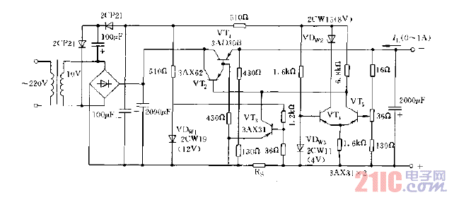 性能优良的稳压电源电路图.gif