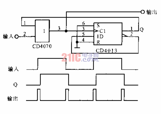采用CMOS器件的数字式倍频器.gif