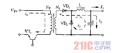 正向激励变换方式开关电源电路图.gif
