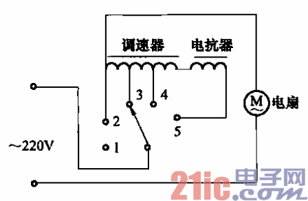 2.采用电抗器降压的微风挡电路.gif