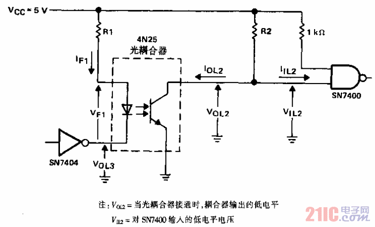 光耦合器用于接口电路02.gif